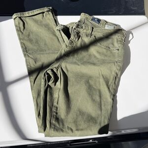 AG Adriano Goldschmied Olive Skinny Pants